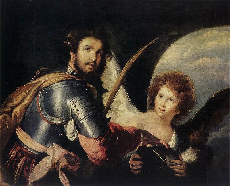 STROZZI, Bernardo Prophet Elijah and the Widow of Sarepta er oil painting picture